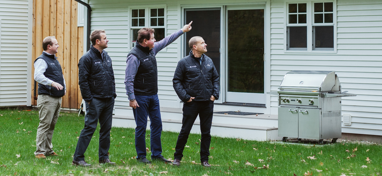 The J.T. Burke and Sons team — three generations of family craftsmanship